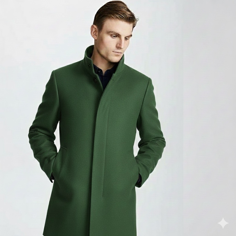 Club Monaco Loukas Funnel Neck Top Coat